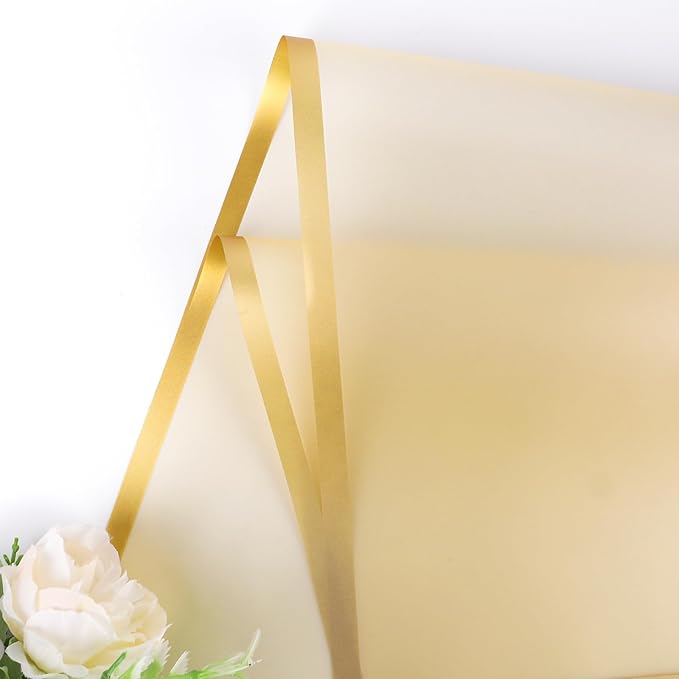 FUHITIM 20 Sheets Flower Wrapping Paper - Image 4