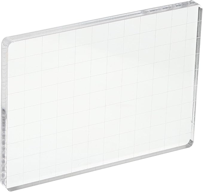 PATIKIL 5" x 3.5" Acrylic Stamp Block by PATIKIL