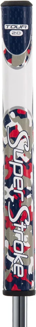 SuperStroke Zenergy Tour Golf Putter Grip with No Taper Enhanced SPYNE Technology, New Multi-Zone Texturing and Tech-Port