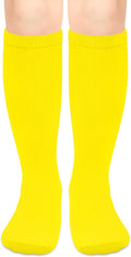 Olreco 1 Pack Toddler Kids Youth Soccer Socks Girls Boys Baseball Socks Youth Knee High Softball Football Accessories Cotton