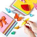 2 Pack 10 Colors Origami Paper Double Sided Color 100 Sheets Square Easy Fold by Unknown