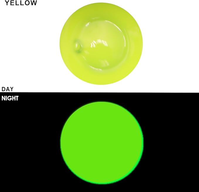 Artecho Glow in the Dark Paint, Neon Yellow Paint Tubes, Art Craft Paints - Image 2