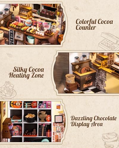 Rolife DIY Miniature House Shop Series - Henry's Chocolate Shop