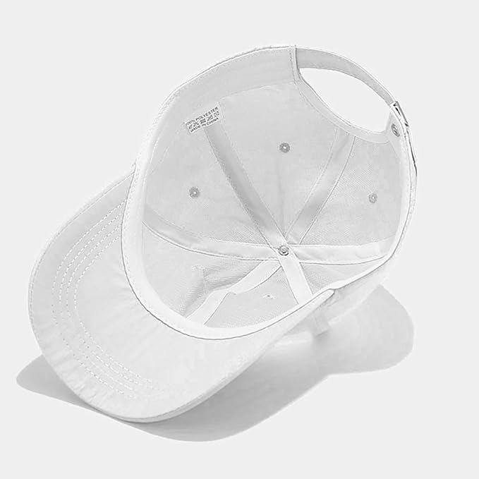 Malaxlx Waterproof Baseball Cap for Men Women Breathable UPF50+ Sport Outdoor Caps Quick Dry Adjustable Rain Hat
