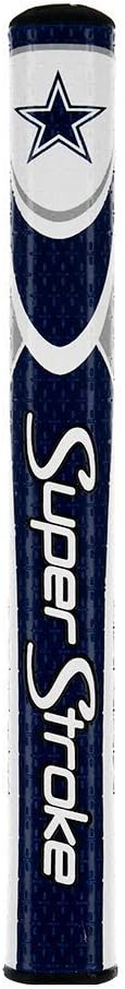 SuperStroke NFL Golf Putter Grip, Mid Slim 2.0, Cross-Traction Control Texture for Max Feel and Comfort