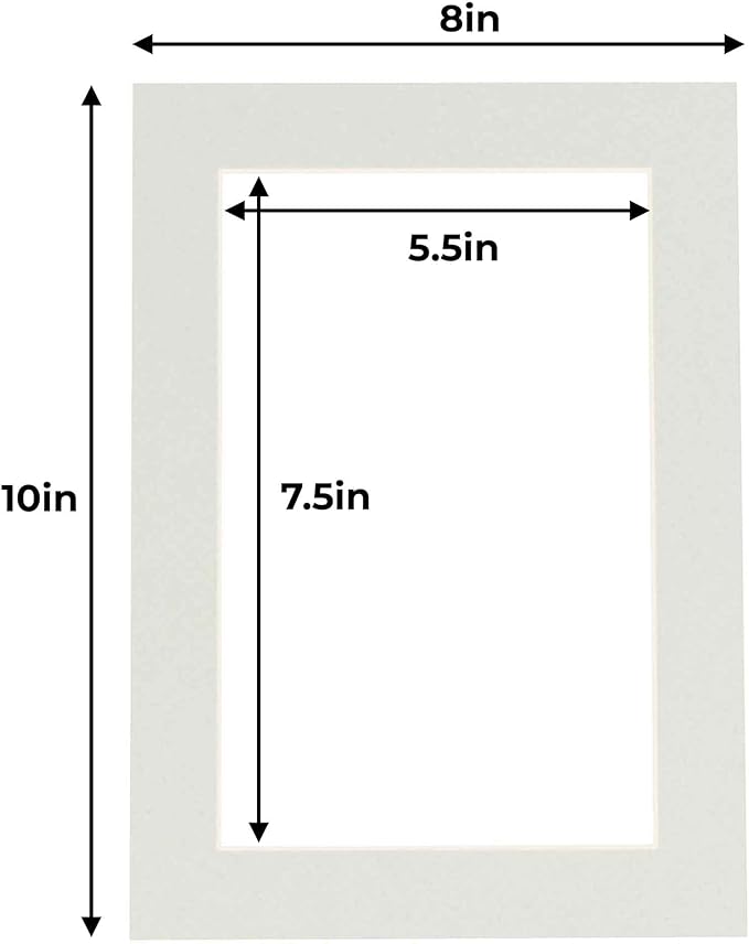 8x10 Mat for 6x8 Photo - Image 3