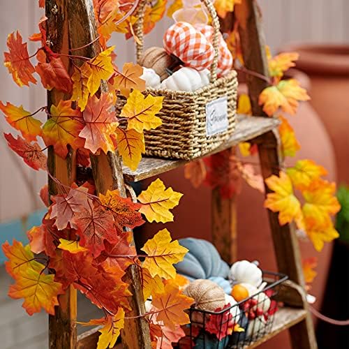 Joyhalo 5 Pack 5.9FT Fall Garland