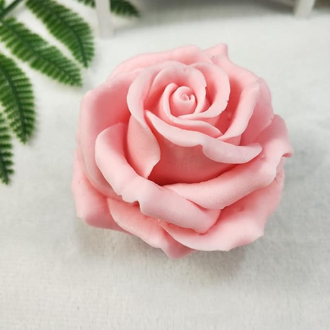 3D Flower Beautiful Bloom Rose Mold by Great-Mold