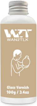 Air Dry Clay Glaze 100ml, Gloss Varnish by WAN2TLK