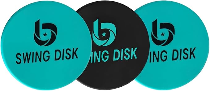 Bandit Sports Swing Disk Baseball Swing Trainer, Baseball Hitting Trainer Disks for Improving Baseball Swing, Baseball Training Equipment to Analyze Swing and Improve Batting Mechanics