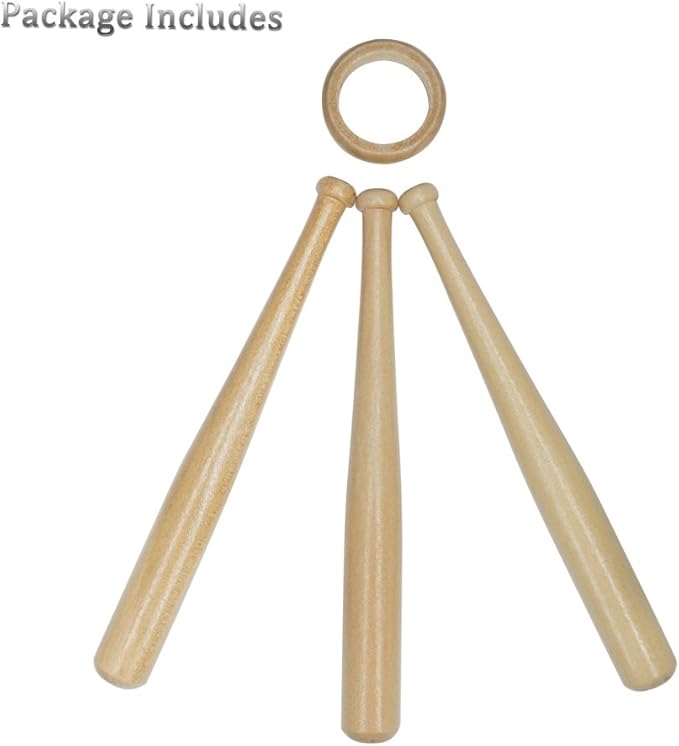Wooden Baseball Display Stand Holder
