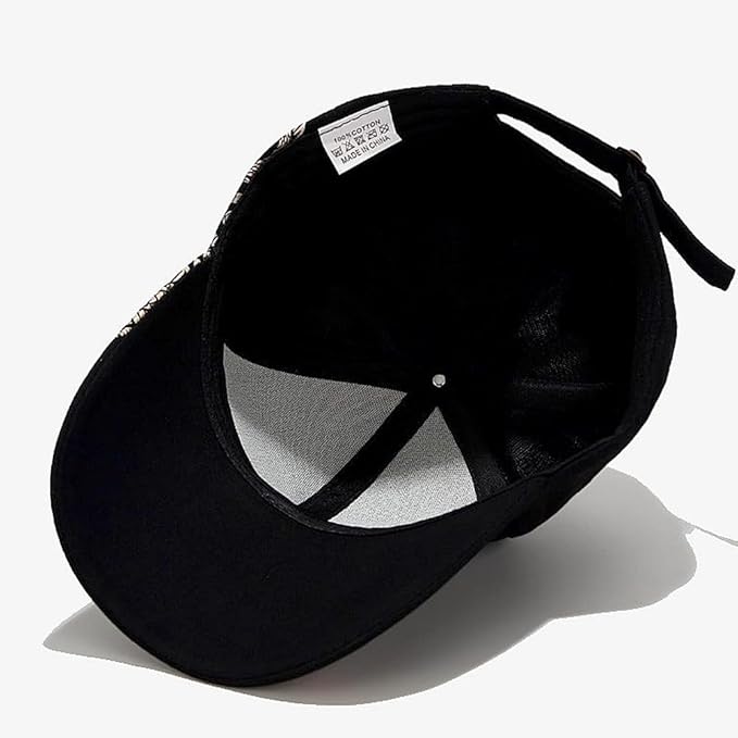 Malaxlx Women's Men's Fashion Baseball Cap Adjustable Strapback Hats Dad Hat Visor Sports Hat