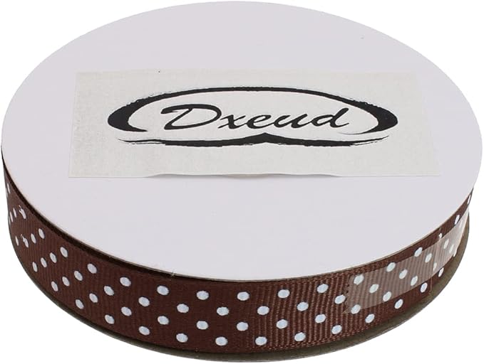 Polka Dot Grosgrain Ribbon 25 Yard Each Roll 100% Polyester - Image 3