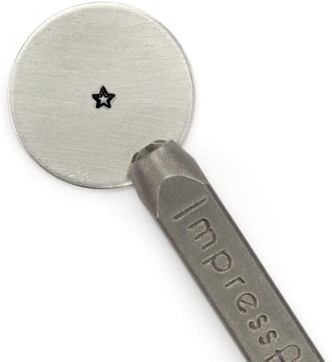 ImpressArt - Star Design Metal Stamp, Jewelry Making by ImpressArt
