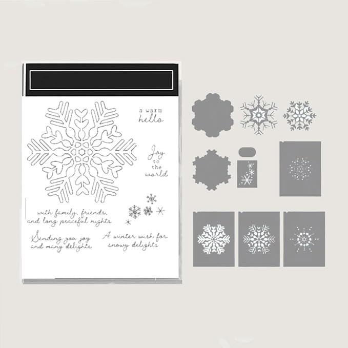 2025-2026 Stamps and Dies for Card Making, Stamps and Dies Set 2025 for by HITKUZ