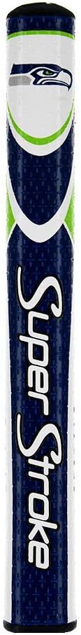 SuperStroke NFL Golf Putter Grip, Mid Slim 2.0, Cross-Traction Control Texture for Max Feel and Comfort