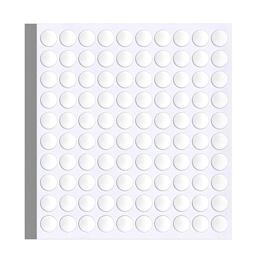 1000 Pcs False Tip Double Sided Adhesive Dots, 8mm/0.31" Pre-Cut Removable by Unknown