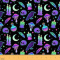jejeloiu Halloween Fabric by The Yard Soft 1 Yards