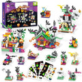 Halloween Building Blocks for Kids, 6-in-1 Toy Set, 18 Mini Packs, Ages 6+