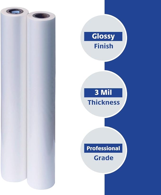 TRULAM - PRO Grade Roll Laminating Film - 3 Mil - 43 inch x 250 feet - Clear - Image 2