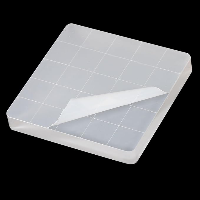 PATIKIL 2" x 2" Acrylic Stamp Block - Image 5