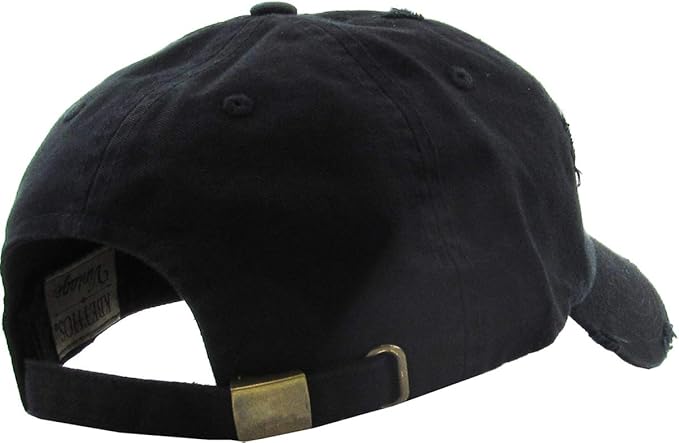 KBETHOS Flag USA America Military Thin Blue Line Thin Red Line Vintage Distressed Baseball Cap Dad Hat Unisex Adjustable…