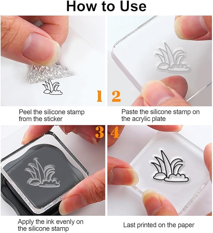 Cute Animals 26 Alphabet Clear Stamps - Image 3