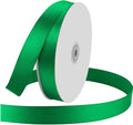 1" Wide x 100 Yards Single Face Polyester Satin Ribbon, Satin Ribbon by KMERLIFE