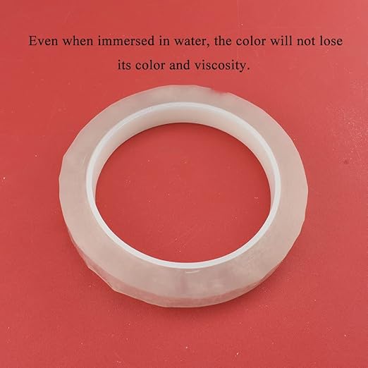 HAHIYO Clear 0.5Inch Wide 1Rolls Floral Tape Waterproof Florist Tape Flower - Image 3