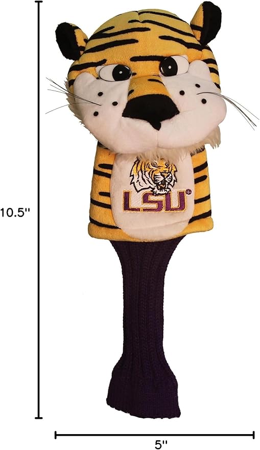 Team Golf NCAA Ohio State Buckeyes Mascot Head Cover Mascot Golf Club Headcover, Fits most Oversized Drivers, Extra Long Sock for Shaft Protection, Officially Licensed Product