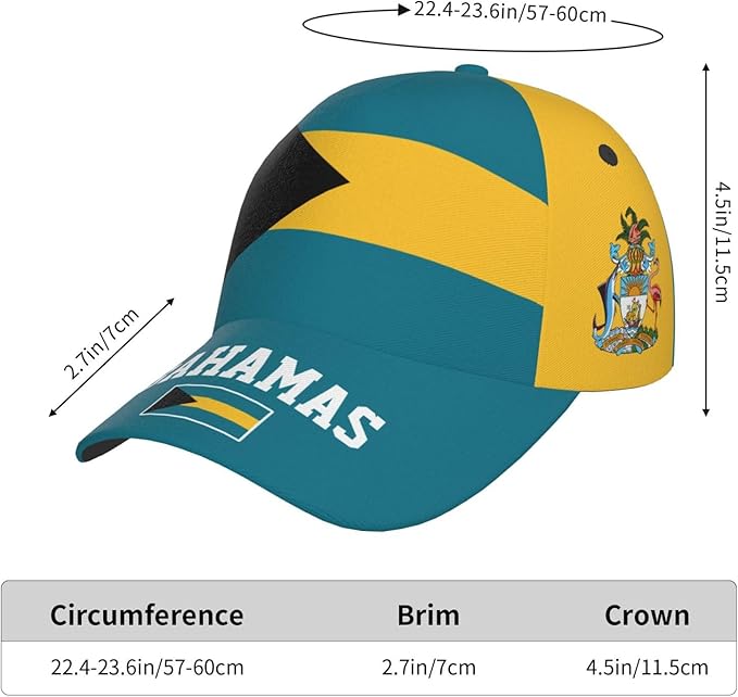 National Flags Baseball Cap for Men Women, Fashion Adjustable Sun Protection Visor Caps Trucker Hat Patriotic Caps