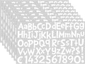 TaoBary 544 Pcs 2 Inch 16 Sheets Large Letter Stickers, Upper and Lower Case by TaoBary