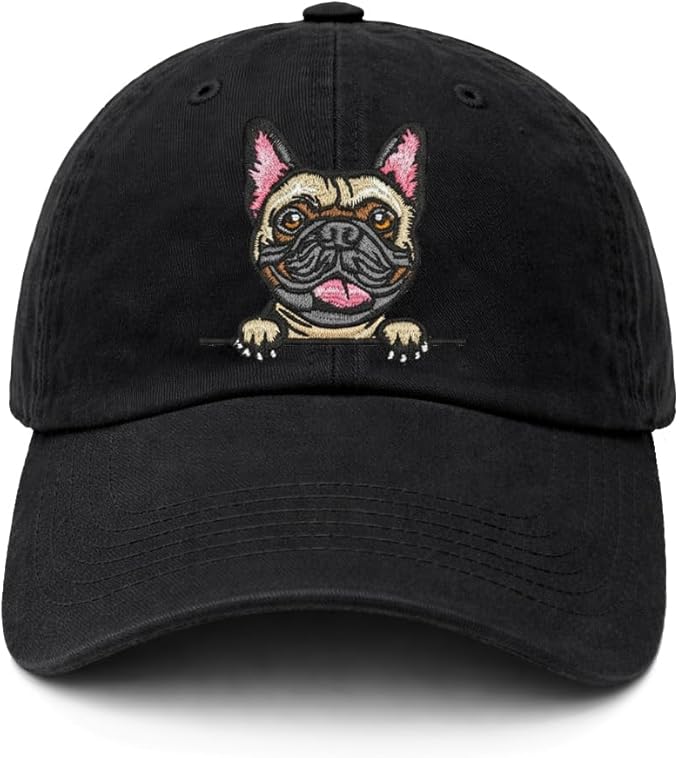 Pet Dog Lover Gifts,Embroidered Dog Baseball Hats for Men Women Dad Mom