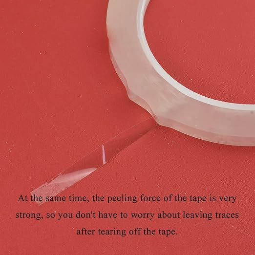 HAHIYO Clear 0.25Inch Wide 1Rolls Floral Tape Waterproof Florist Tape Flower - Image 4
