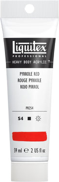 Liquitex Professional Heavy Body Acrylic Paint, 2-oz Tube, Pyrrole Red by Liquitex