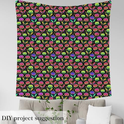 Feelyou Pumpkin Lantern Fabric By The Yard