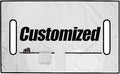 Golf Cart Seat Covers, Universal Golf Cart Seat Towel Blanket with 4 Front Pockets & Nonskid Bottom Fits for Club Car 2 Person Seats Golf Carts
