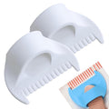 2 PCS 3mm Edge Lock Seam Guide, Mini Sewing Finger Ruler by Unknown