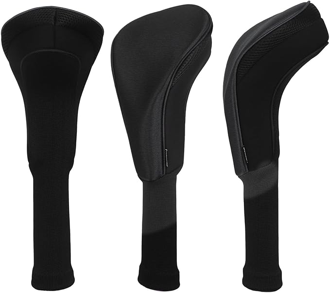 Craftsman Golf 3pcs/Set Meshy Neoprene Golf Club Headcover for Driver Fairway Hybrids Rescue