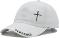 Cross Jesus Hat with Gifts Box, Embroidered Religious Baseball Cap, Christian Gifts for Men Women