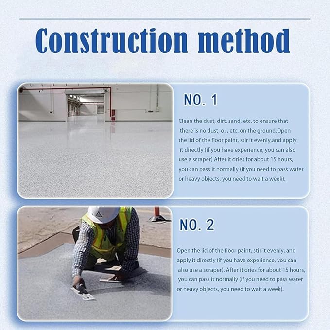 Louis Forest Epoxy Floor Paint, High-Gloss Marble Effect Epoxy Floor Coating - Image 3