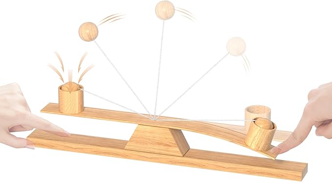 Ring Toss Game, Portable Wooden Tabletop Game by Unknown