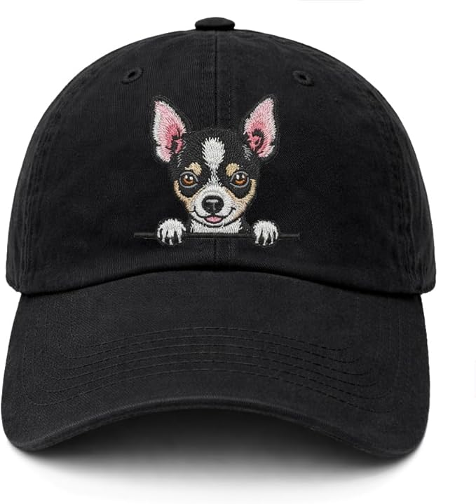 Pet Dog Lover Gifts,Embroidered Dog Baseball Hats for Men Women Dad Mom
