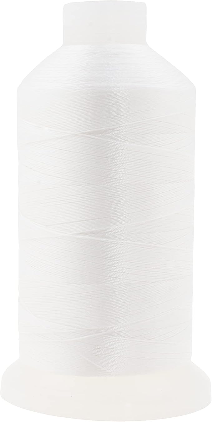 Mandala Crafts White Heavy Duty Thread -1500 Yds Tex 90 Thread by MandalaCrafts