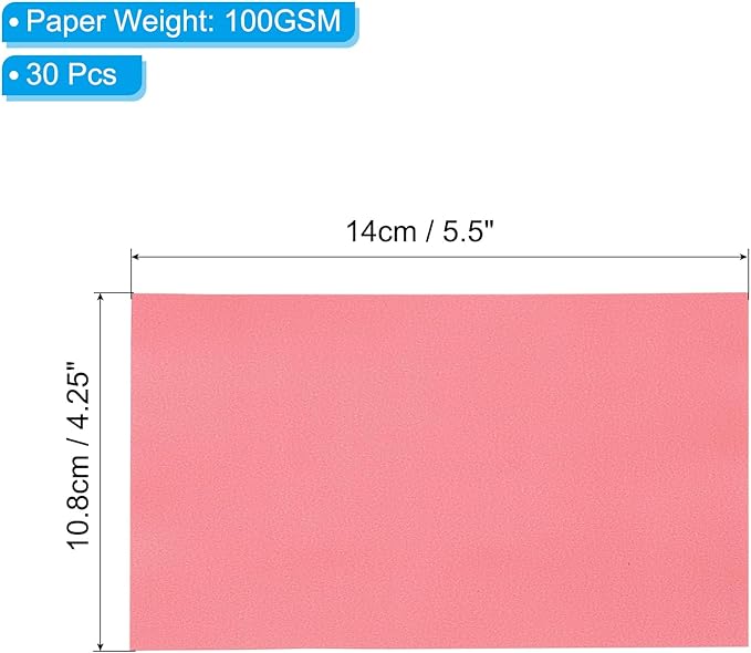 PATIKIL 30 Sheets Vellum Paper 4.25x5.5, Vellum Paper Printable Translucent - Image 2