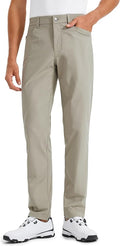 CRZ YOGA All Day Comfy 5-Pocket Golf Pants for Men - 28"/30"/32"/34" Quick Dry Lightweight Casual Work Stretch Trousers