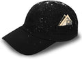 Mens Water-Resistant Baseball Cap Womens Rain Hat Foldable Outdoor Running Sun Fishing hat