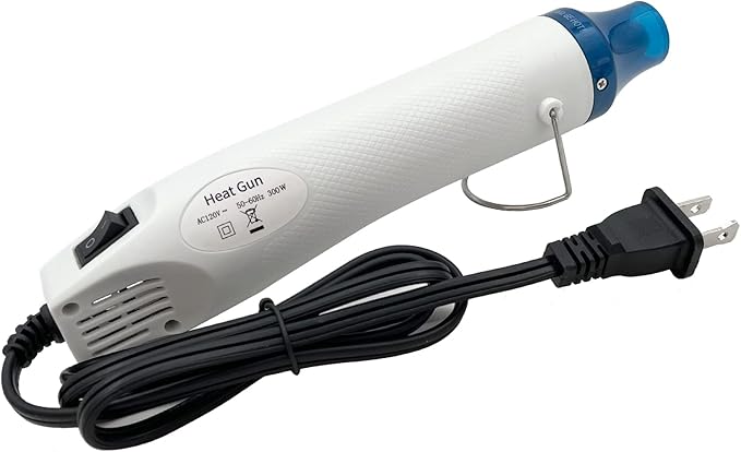 Heat Gun, Mini Hot Air Gun for DIY Crafts Portable Heat Air Gun Tool for by QYQRQF