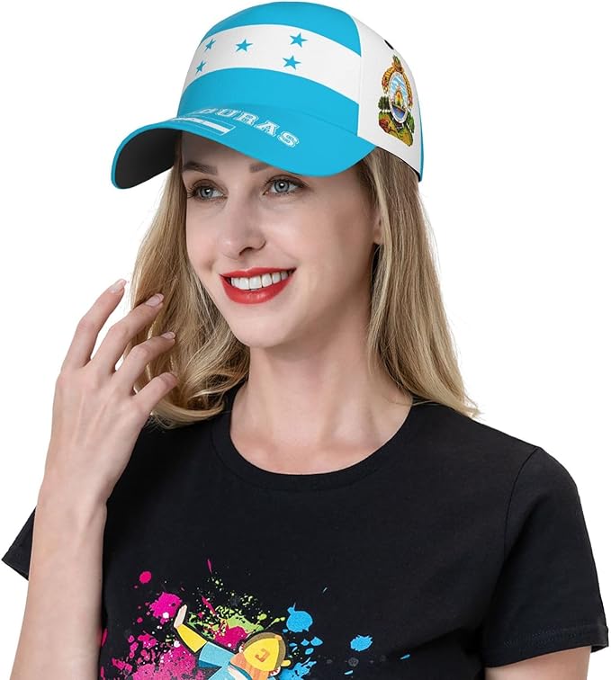 National Flags Baseball Cap for Men Women, Fashion Adjustable Sun Protection Visor Caps Trucker Hat Patriotic Caps
