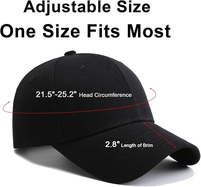 NPQQUAN Original Classic Low Profile Baseball Cap Golf Dad Hat Adjustable Cotton Hats Men Women Unconstructed Plain Cap